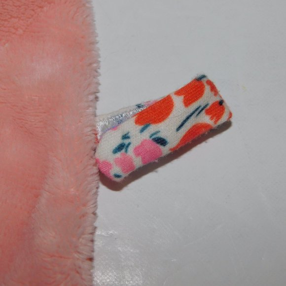 Manhattan Toy Hippity Hop Pink Round Bunny Rabbit Security Blanket Paci Holder - Picture 6 of 6